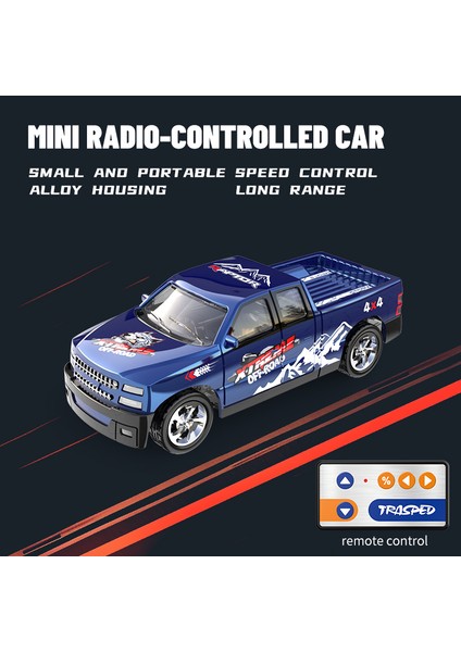 1/64 Mini Rc Araba 2.4g Uzaktan Kumanda Arabalar Sürüklenen Alaşım Kamyon Modeli Işık Ile Off-Road Araç Çocuk Oyuncakları Boys Için Çocuk Hediye (Yurt Dışından)