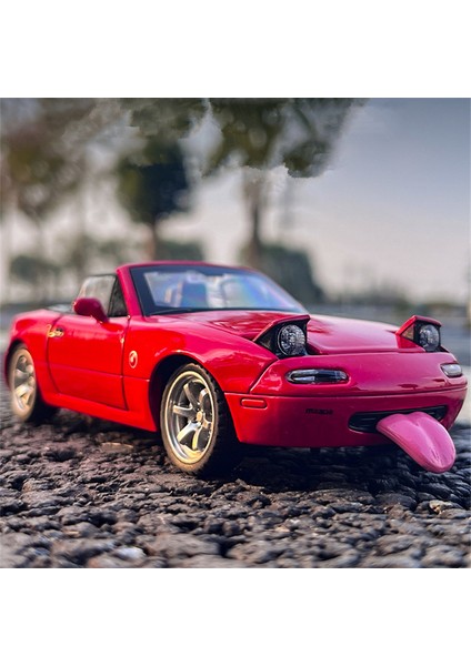 1:32 Mx-5 Alaşım Cabrio Spor Araba Modeli Döküm Metal Oyuncak Yarış Araç Araba Modeli Ses ve Işık Çocuk Oyuncak Hediye (Yurt Dışından) fiyatları
