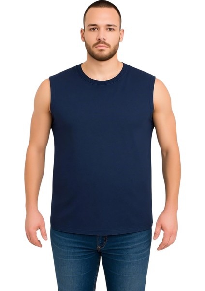 Erkek Oversize Sıfır Kollu T-Shirt S-M-L-Xl-2xl