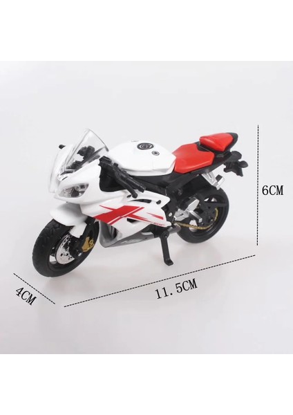 Yeni 1:18 Ölçekli Alaşım Motosiklet Oyuncak Gerçekçi Pişirme Kek Dekorasyon Senaryo Süsler Uzaktan Kumandalı Olmayan Araç Oyuncak (Yurt Dışından) fırsatları
