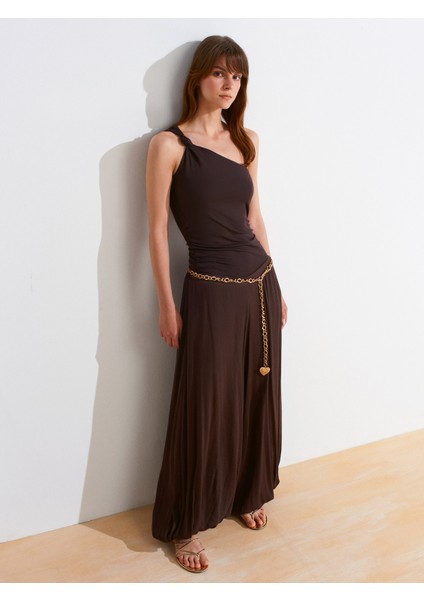 72137 Balon Pantolon-Kahve