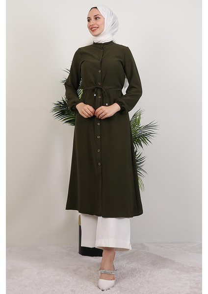 Düğmeli Kap Haki modelleri