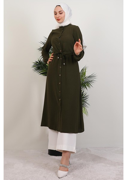 Düğmeli Kap Haki fırsatları