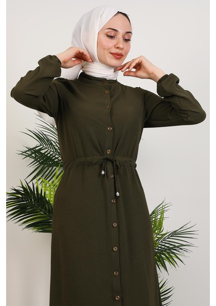 Düğmeli Kap Haki indirimleri