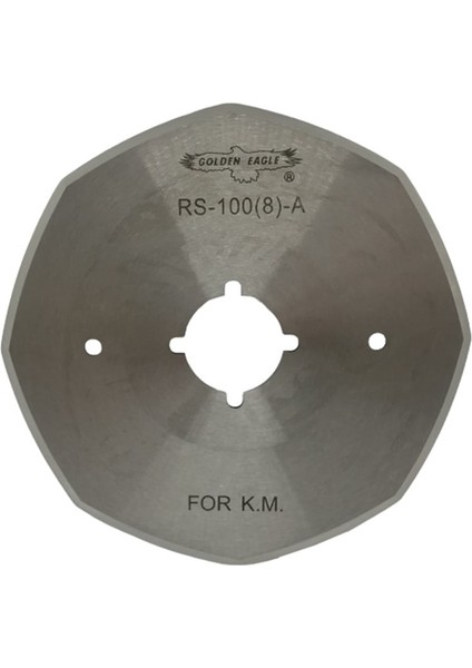 Yuvarlak Kesim Motor 8 Köşe Bıçak / RS-100(8)