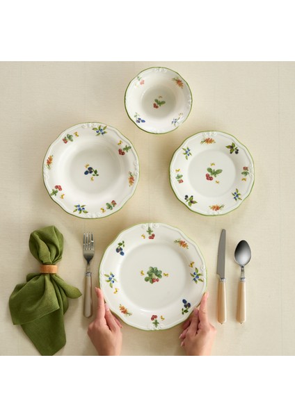 Majestic 24 Parça 6 Kişilik Yemek Takımı