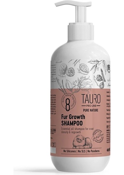 Pure Nature Fur Growth Tüy Büyümesini Destekleyen Şampuan 400 ML