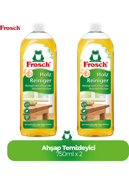 Ahşap Temizleyici 2'li (750 Ml*2)