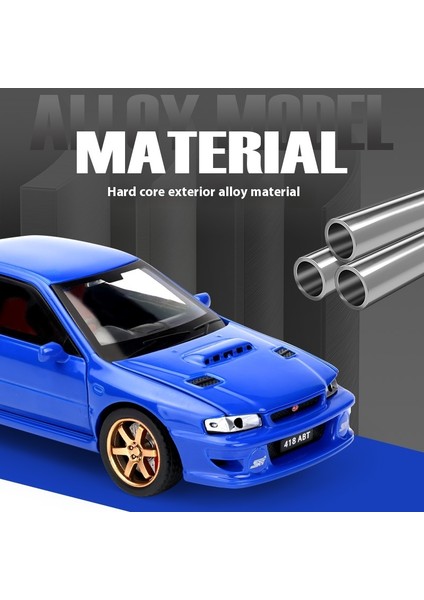 Jdm 1:32 Suu Impreza Wrx Stı Modifiye Araç Alaşım Metal Pres Döküm Model Araba Ses ve Işık Geri Çekin Doğum Günü Hediyesi Çocuk Için (Yurt Dışından) fırsatları