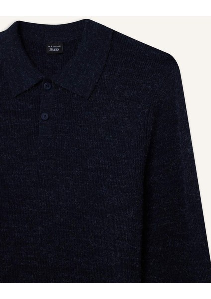 Standart Fit Polo Yaka Triko Kazak D3589AX24WN