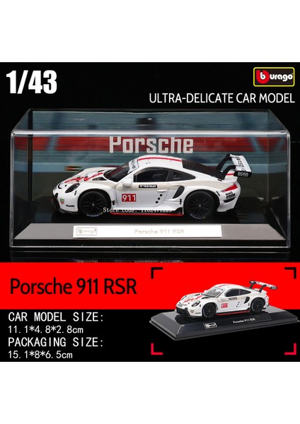 Bburago 1:43 Lamborghini Porsche 963 Audi Alpha Romeo Yarış Modeli Simülasyon Araba Modeli Alaşım Araba Oyuncak Erkek Koleksiyonu Hediye (Yurt Dışından)