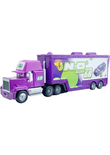 Disney Pixar Yarış 2 3 Oyuncak Yıldırım Mcqueen Jackson Fırtına Mike Amca Kamyon 1:55 Alaşım Model Araba Butik Çocuk Noel (Yurt Dışından)
