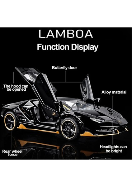 1:32 Alaşım Lambo LP770-4 Süper Spor Araba Modeli Oyuncak Yarış Kaldırma Kuyruk Ses Işığı Kapılar Açma Pres Döküm ve Oyuncak Araçlar Erkekler Için (Yurt Dışından) modelleri