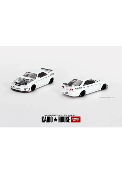 Kaido House + Mınıgt 1/64 Nissan Skyline Gt-R (R34)(R33) Honda Nsx Racing Kaido Works V3 V2 Khmg Arabalar Alaşım Döküm Metal Modeli (Yurt Dışından)