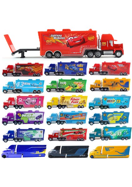 Disney Pixar Yarış 2 3 Oyuncak Yıldırım Mcqueen Jackson Fırtına Mike Amca Kamyon 1:55 Alaşım Model Araba Butik Çocuk Noel (Yurt Dışından) modelleri