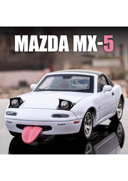 1:32 Mazda Mx5 Mx-5 Mazda Rx7 Alaşım Kalıp Döküm Oyuncak Araba Modeli Ses ve Işık Geri Çekin Çocuk Oyuncak Koleksiyon Doğum Günü Hediyesi (Yurt Dışından) fiyatları