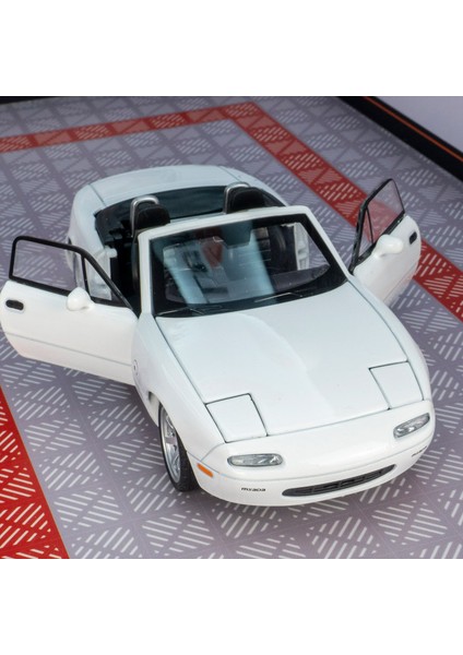 1:32 Mazda Mx5 Supercar Alaşım Döküm Oyuncak Araba Modeli Ses ve Işık Geri Çekin Oyuncak Koleksiyon Doğum Günü Hediyesi (Yurt Dışından) fiyatları