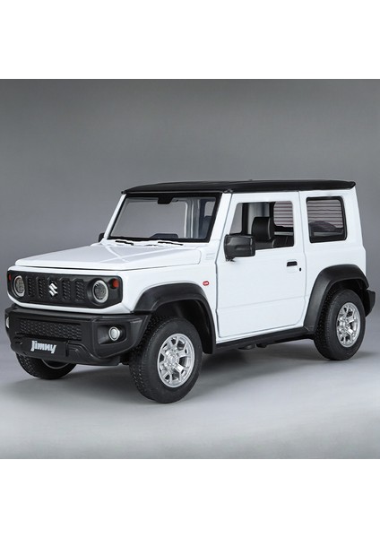 1:24 Suzuki Jimny Araba Modeli Oyuncaklar Alaşım Döküm Suv 4 Kapı Açık Geri Çekin Ses Işığı Şok Emme Süs Araçlar Hediyeler (Yurt Dışından)