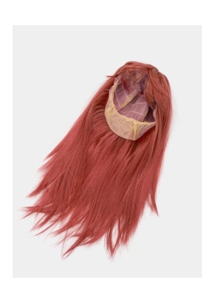 Kızıl Renk Düz Kesim Peruk modelleri