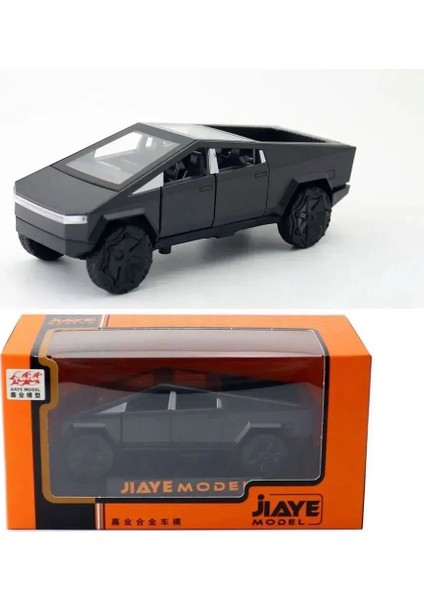 1:36 Tesla Cybertruck Pikap Suv Alaşım Araba Modeli Döküm Metal Oyuncak Off-Road Araç Geri Çekin Kamyon Ses Işığı Oyuncak Koleksiyonu (Yurt Dışından)