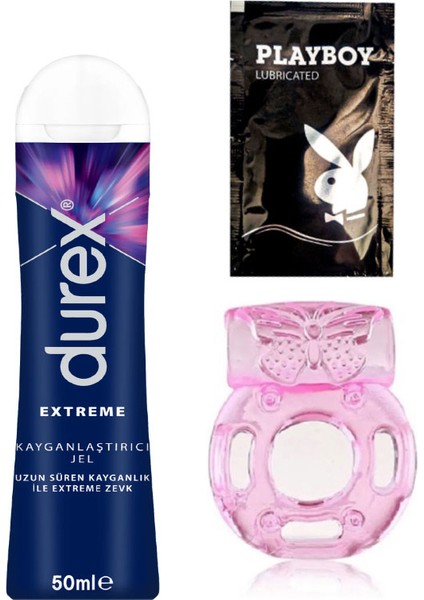 Extreme Analjel 50 ml + Penisinize Titreşimli Halka - Penisyüzüğü + Hediye