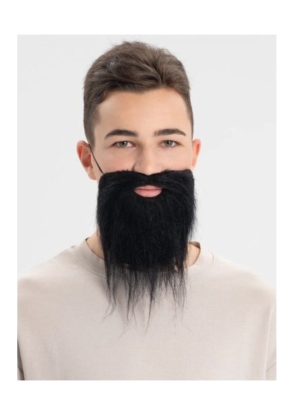 Siyah Renk Takma Sakal
