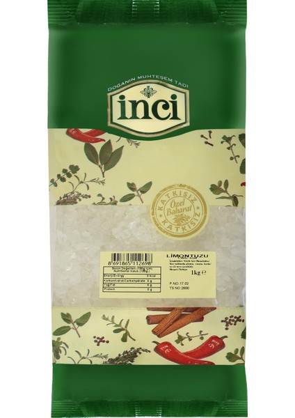 - Limon Tuzu 1 kg