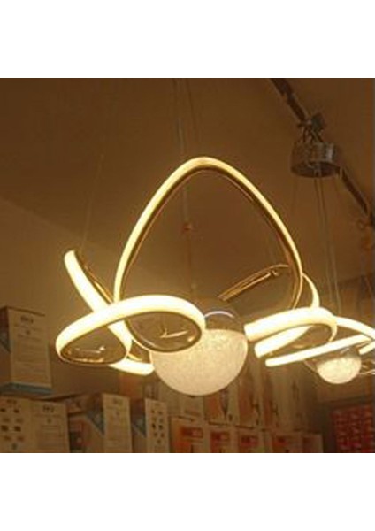 Has Light Küçük Kelebek Model LED Avize 3 Renkli