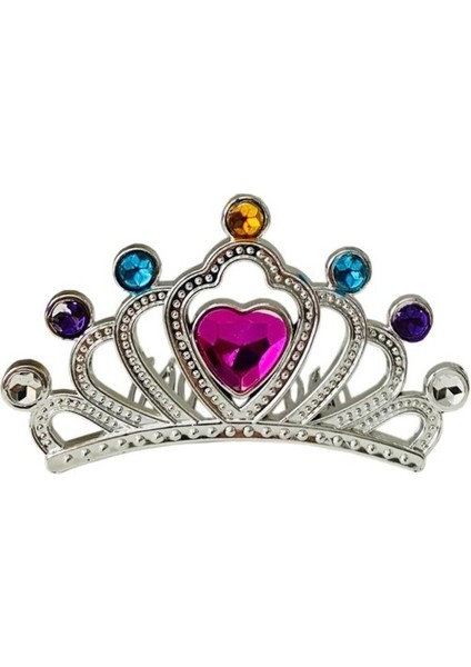 Gümüş Taraklı Prenses Tacı modelleri