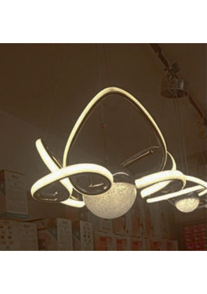 Has Light Küçük Kelebek Model LED Avize 3 Renkli