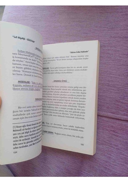 Sufi Bilgeliği - Gülistan, Sadi Yavuz Keskin Çevirisiyle Sadi'nin Gülistan Adlı Eseri, Sufizm ve Bilgelik Temaları 2,el Kitap 2007 Basim 305 Sayfadir Satir Altlarinda Tukenmez Kalem Çiziği Var fırsatları
