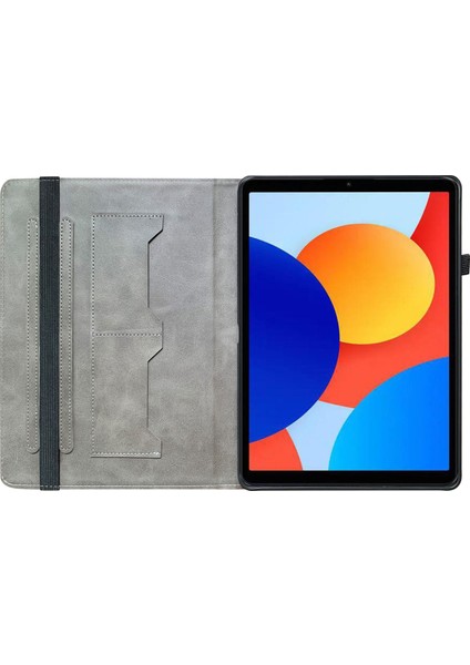 Xiaomi Redmi Pad Se 4g 8.7 Inç Deri Kılıf Desen Baskılı Stand Tablet Kılıfı Kart Yuvaları ile (Yurt Dışından) modelleri