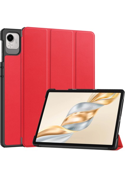 Honor Pad X9A Düşmeye Karşı Dayanıklı Deri Stand Tablet Kılıfı (Yurt Dışından)