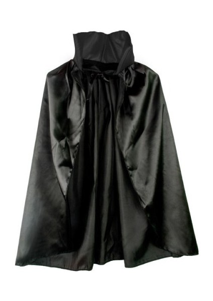 Siyah Renk Yakalı Halloween Pelerini 90 cm fiyatları