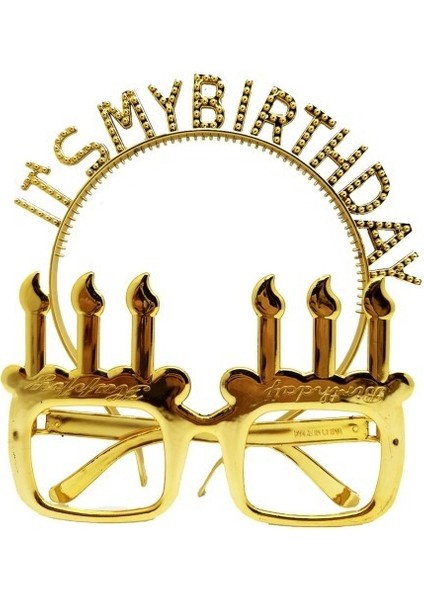 My Birthday Taç Ve Gözlük