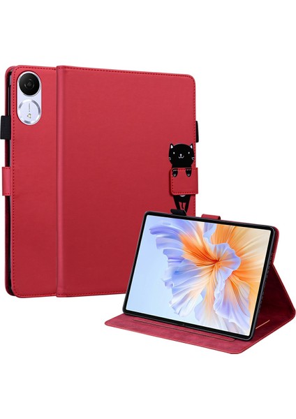 Honor Pad V9 Tablet Kart Yuvaları Standı Deri Kılıf (Yurt Dışından)