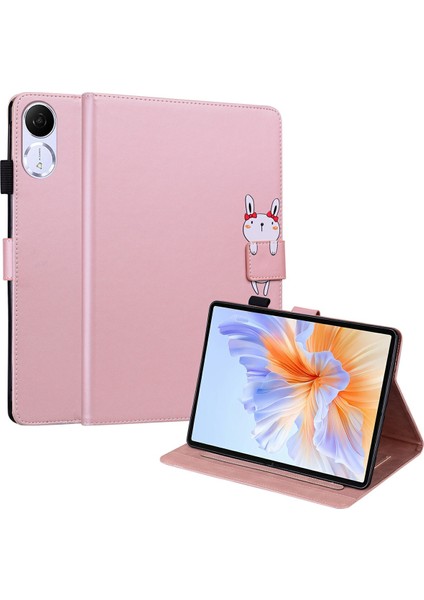 Honor Pad V9 Tablet Kart Yuvaları Standı Deri Kılıf (Yurt Dışından)
