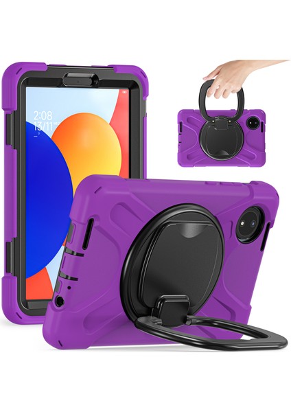 Xiaomi Redmi Pad Se 4g 8.7 Inç Tablet Kılıfı Kickstand Pc Tpu Silikon Arka Kapak (Yurt Dışından)