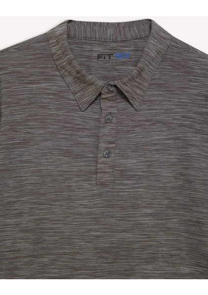 fit Standart Fit Sporcu Kısa Kollu Polo TIŞÖRT D9241AX25SP