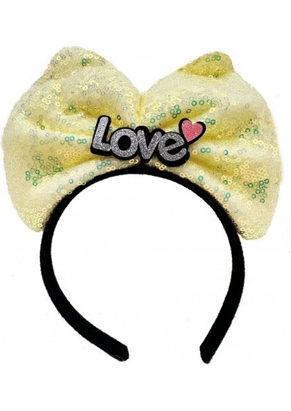 Led Işıklı Love Yazılı Fiyonk Taç fiyatları