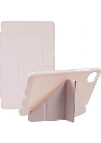 Xiaomi Redmi Pad Se 4g 8.7 Inç Kılıf Pu Deri + Silikon Origami Stand Koruyucu Kılıf (Yurt Dışından)