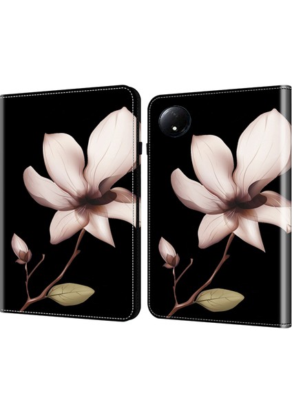 Xiaomi Redmi Pad Se 4g 8.7 Inç Kılıf Desen Baskılı Deri Tablet Kılıfı Kart Yuvası ile (Yurt Dışından)