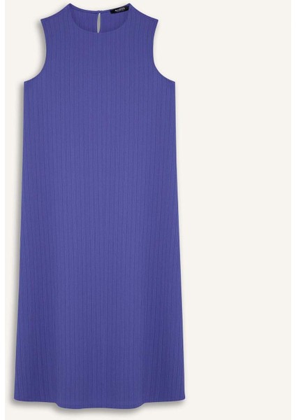 Relax Fit Şal Yaka Krinkıl Kumaş Uzun Kimono E1816AX25SP