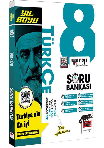 Yargı Ders Arkadaşım 8.sınıf Lgs Türkçe Yıl Boyu Soru Bankası