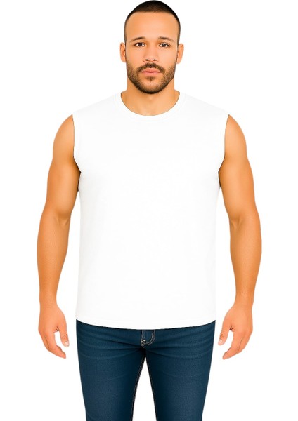 Erkek Oversize Sıfır Kollu T-Shirt S-M-L-Xl-2xl