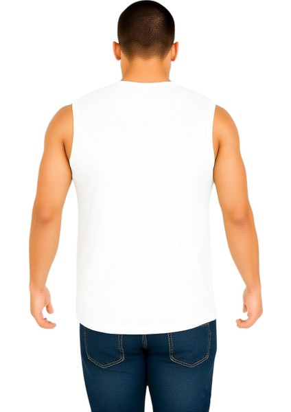 Erkek Oversize Sıfır Kollu T-Shirt S-M-L-Xl-2xl modelleri