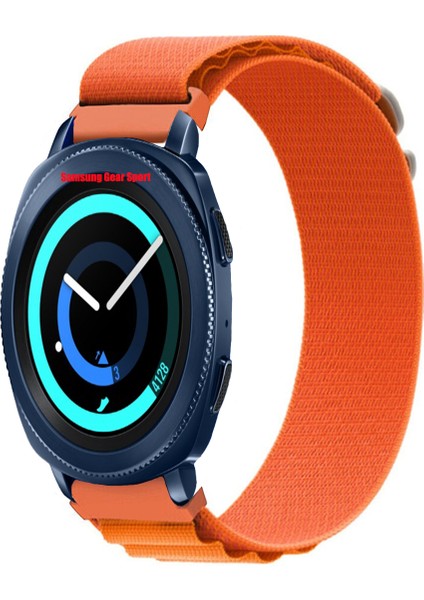 samsung Gear Sport ile Uyumlu Kordon Alpine Loop Döngü Spor Kayış
