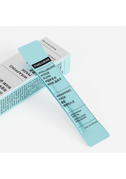 Hyaluronic Hyper Glow Wrapping Mask - Yoğun Nem ve Dolgunluk ve Işıltı Sağlayan Yüz Maskesi (4MLX4ADET) fiyatları
