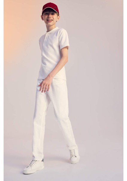 Erkek Çocuk Hakim Yaka Kısa Kollu Tişört E7189A825SM fiyatları