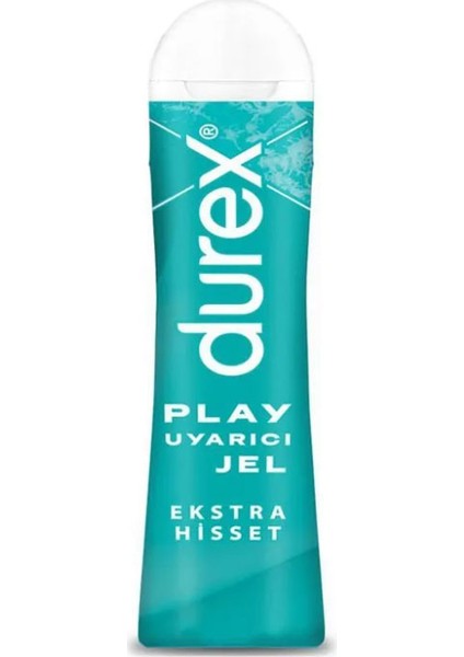 Play Ekstra Hisset Uyarıcılı Jel 50 ml + Siyah Deri El Kelepçesi + Hediye